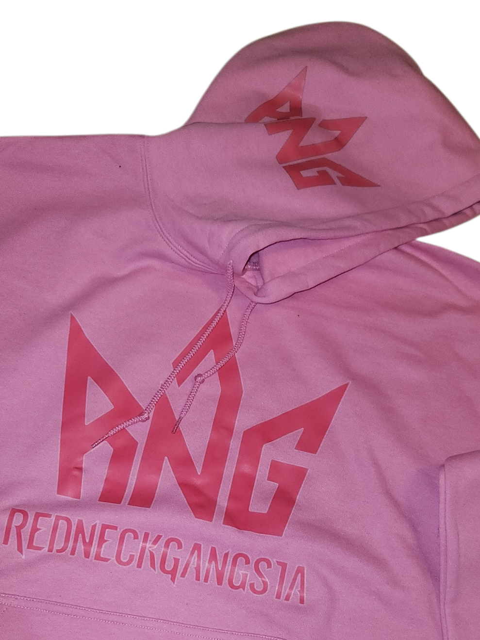 RNG Tonal Pink Logo Hoodie