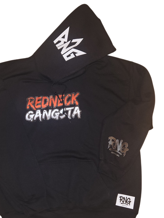 RNG Original Logo Hoodie – Black