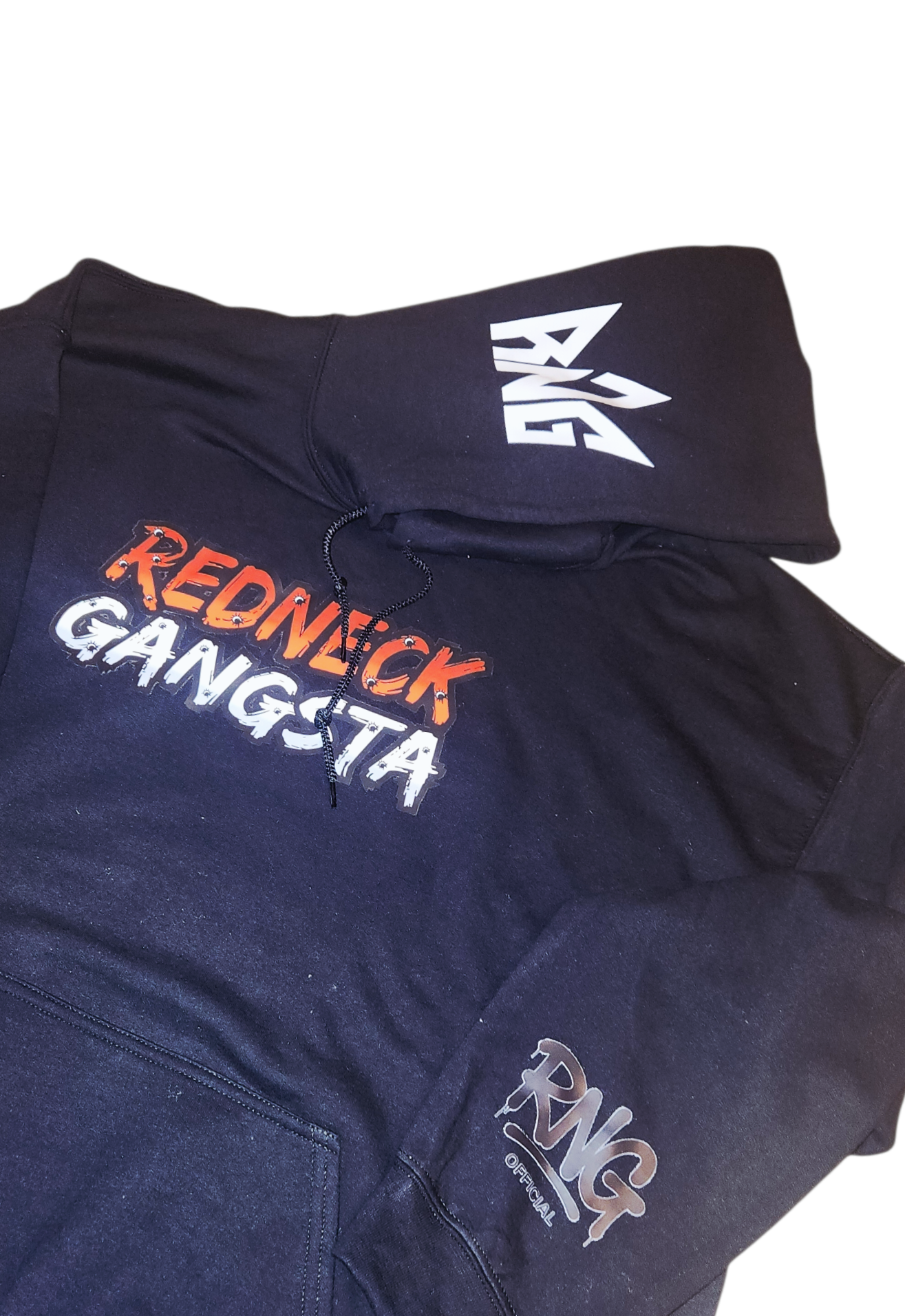 RNG Original Logo Hoodie – Black