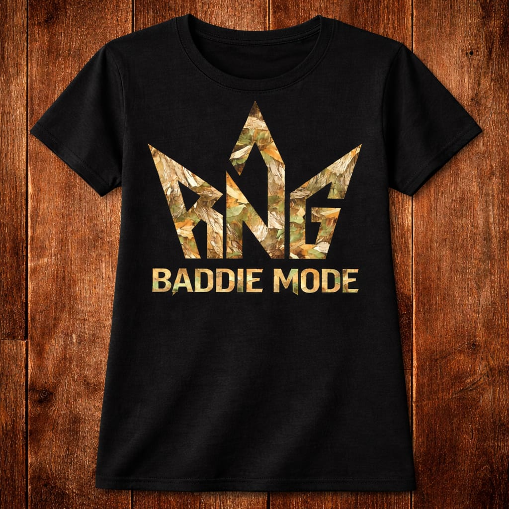 RNG Baddie Mossy Oak Women's Tee