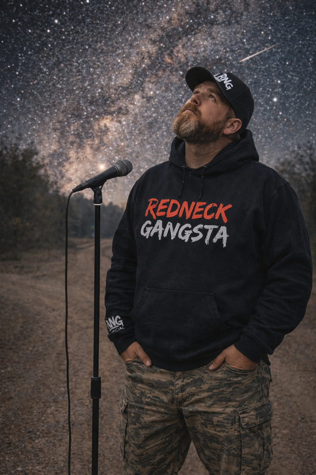 RNG Original Logo Hoodie – Black