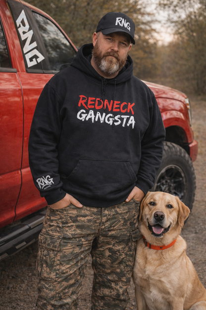 RNG Original Logo Hoodie – Black