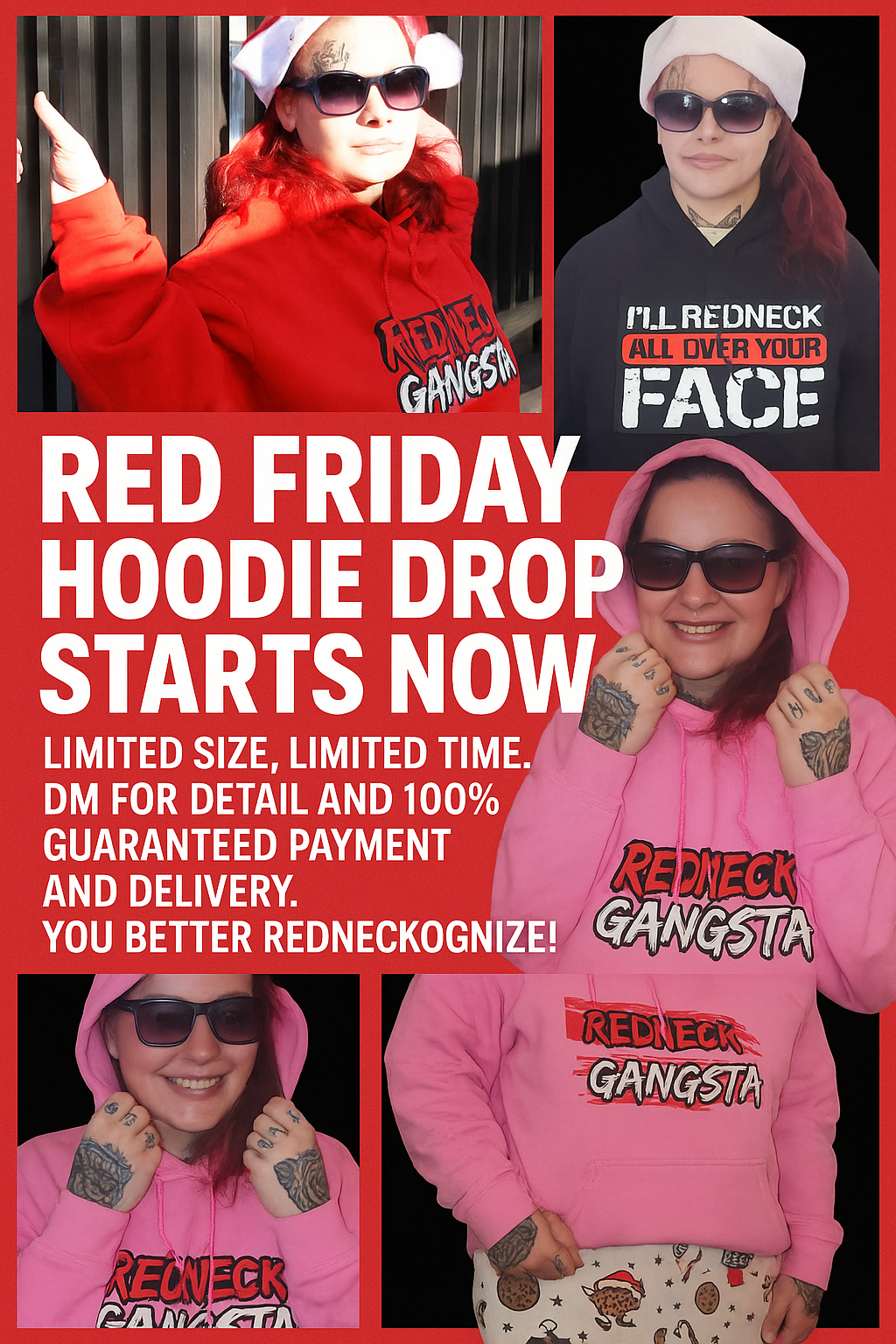 RNG Original Logo Hoodie – Black