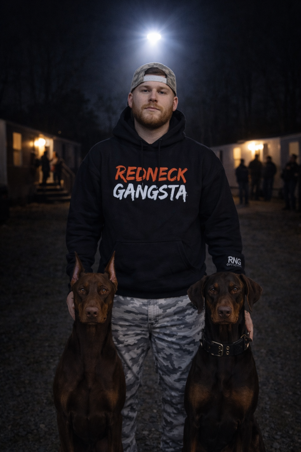 RNG Original Logo Hoodie – Black