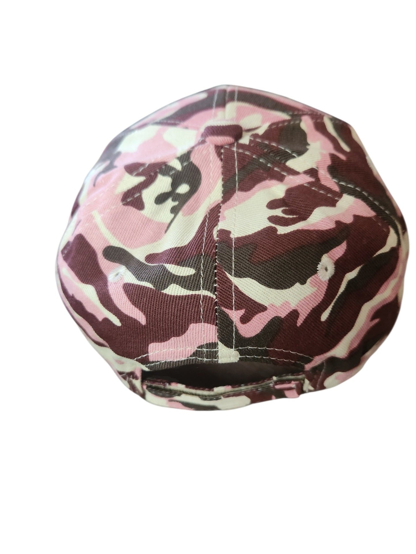RNG Pink Camo Hat back view